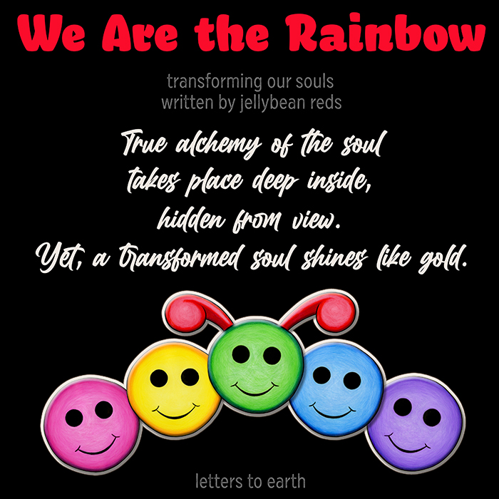Letters to Earth - Rainbow Smileys